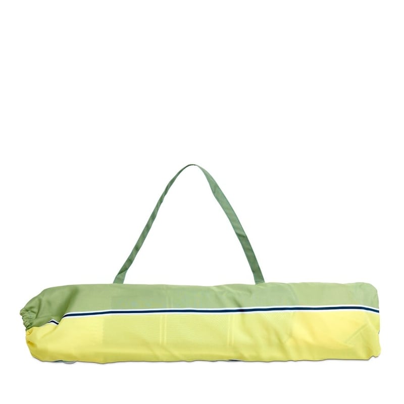 Aruba Stripe Teal Beach Umbrella