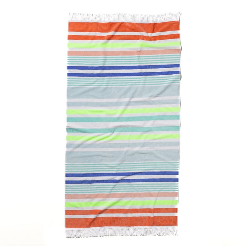 Velour Malibu Brights Beach Towel