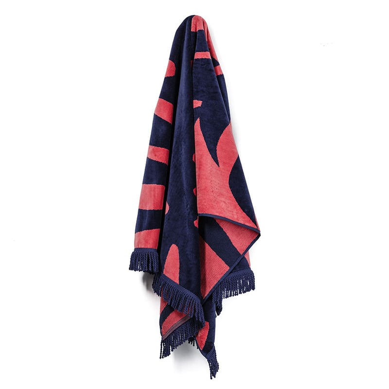 Velour Monstera Beach Towel