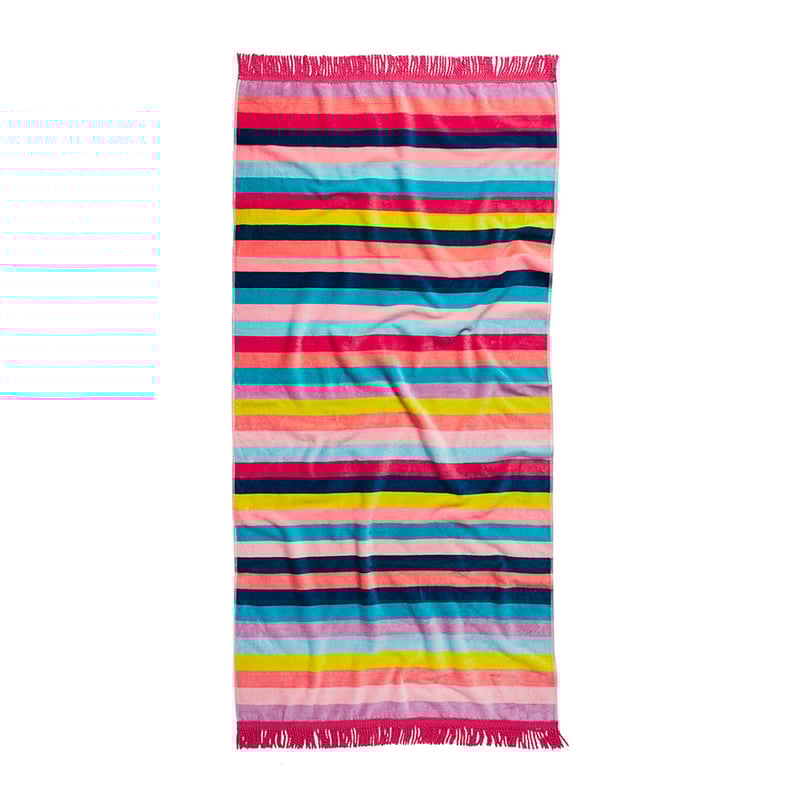Standard Velour Beach Towel Honolulu Stripe 