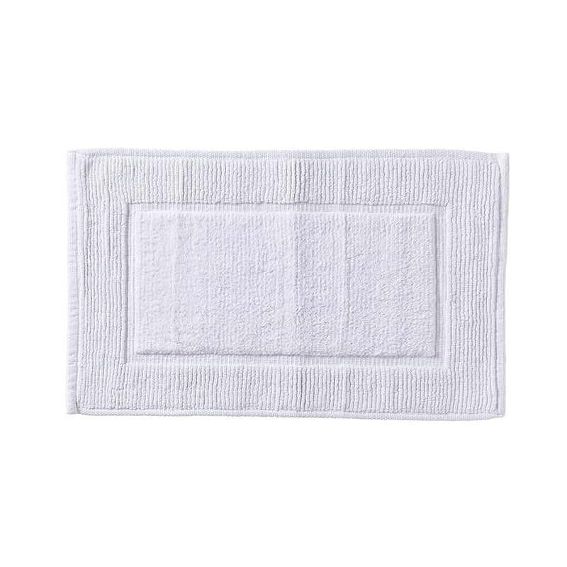 Escape White Bath Mat