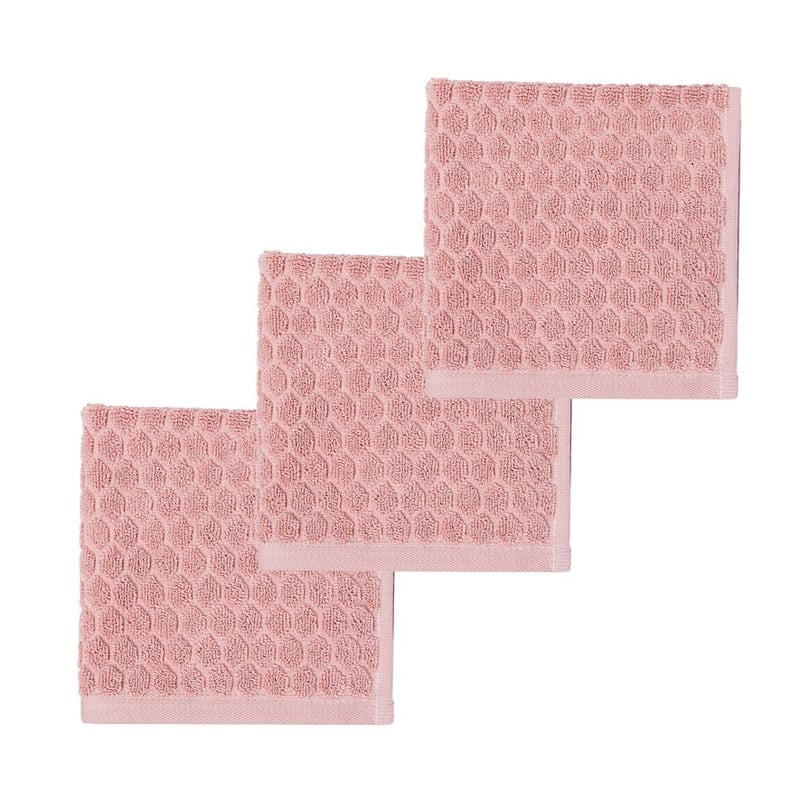 Oasis Primrose Face Washer Pack of 3