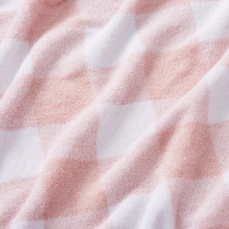Gingham Blush Towel Range