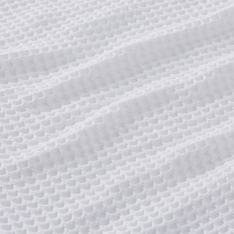 European Waffle White Turkish Cotton Towel Range