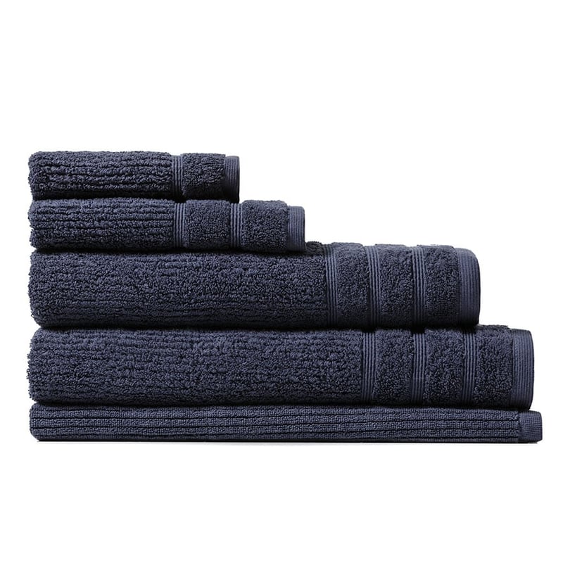 Flinders Navy Towel Range