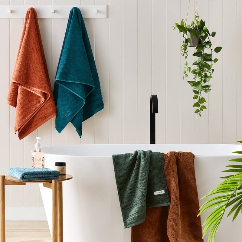 Flinders Terracotta Towel Range
