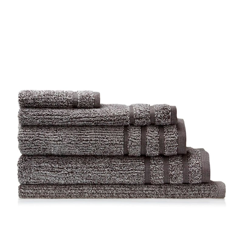 Flinders Graphite Marle Towel Range