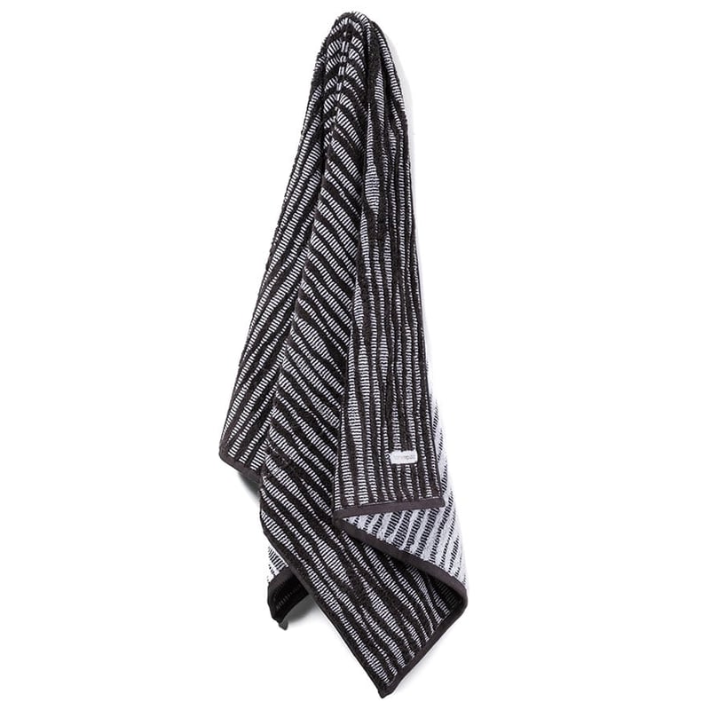Berlin Stripe Towels Coal