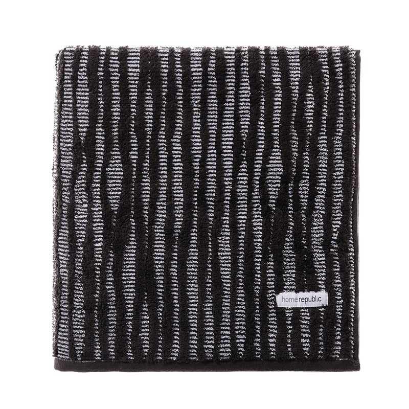 Berlin Stripe Towels Coal