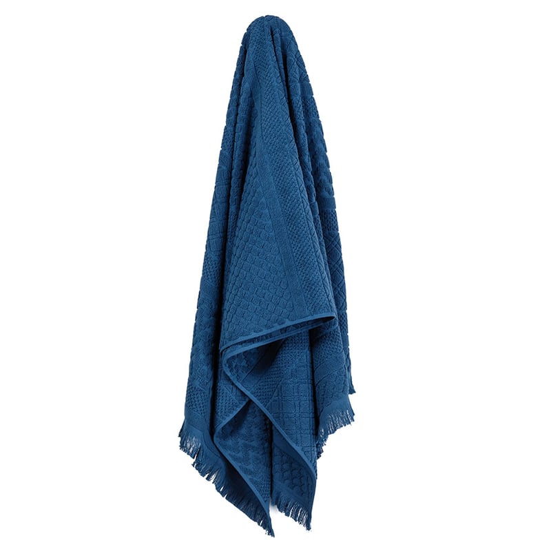 European Collection Turin Textured Towels Teal