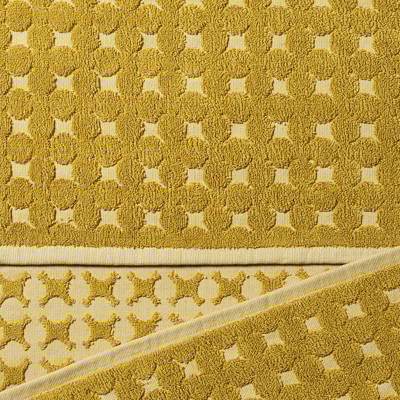 Dahlia Towels Mustard
