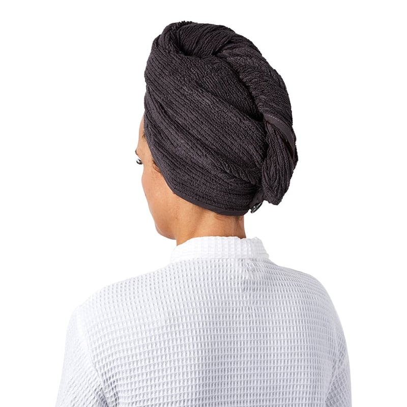 Flinders Coal Hair Towel Wrap
