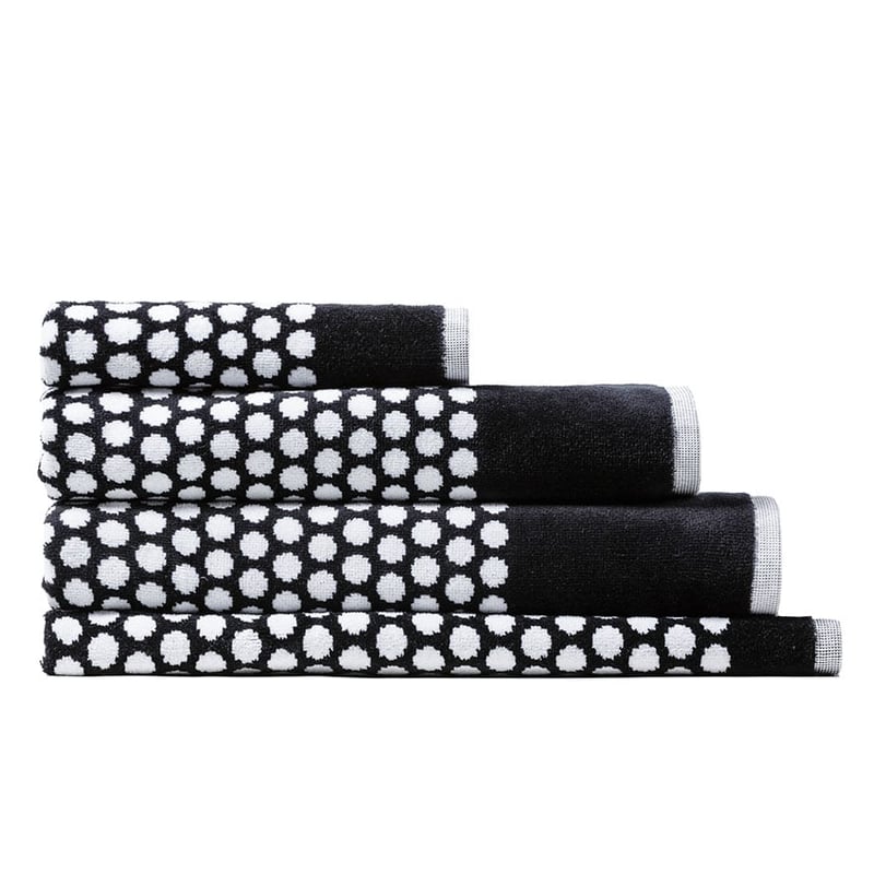 Eclipse Towel  Black & White