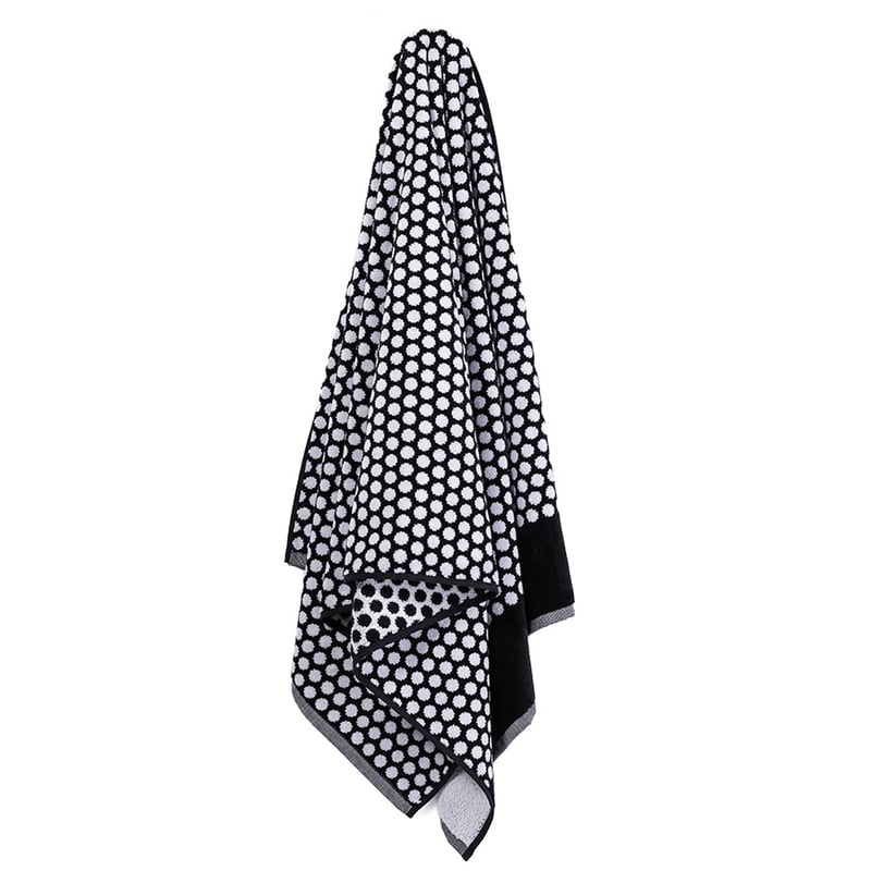 Eclipse Towel  Black & White