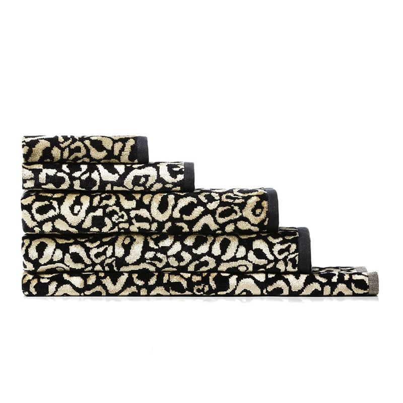 Leopard Textured Gold Towel 