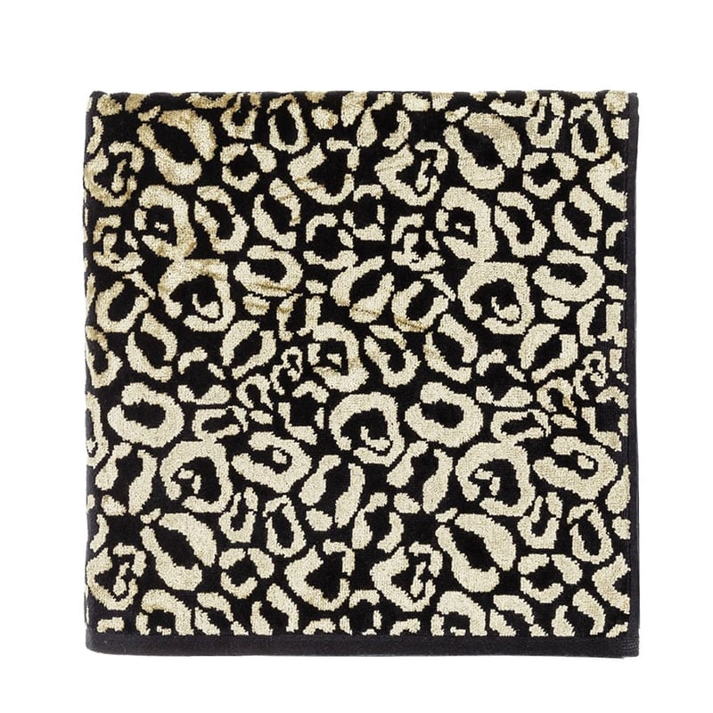 Leopard Textured Gold Towel 