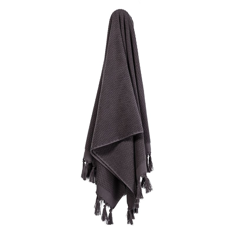 European Seville Coal Bobble Towel