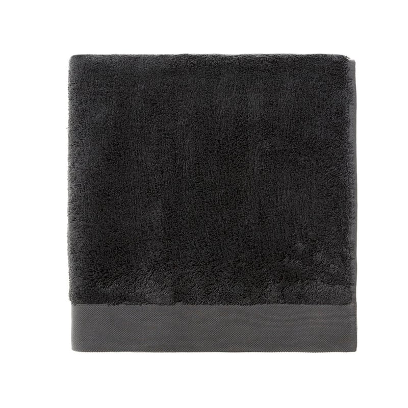 Oxford Cotton Bamboo Towel Coal