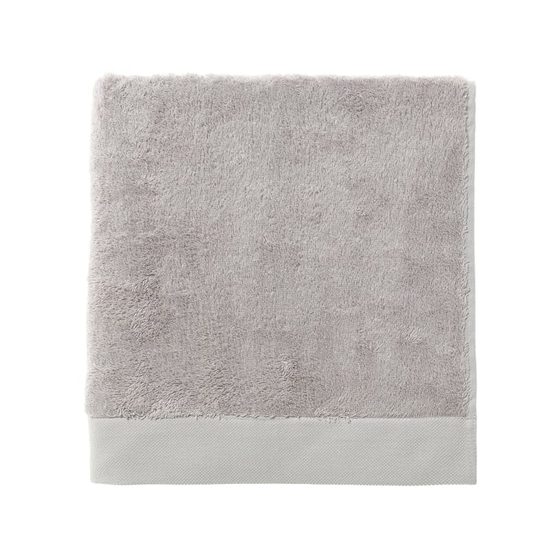 Oxford Cotton Bamboo Towel Dove Grey