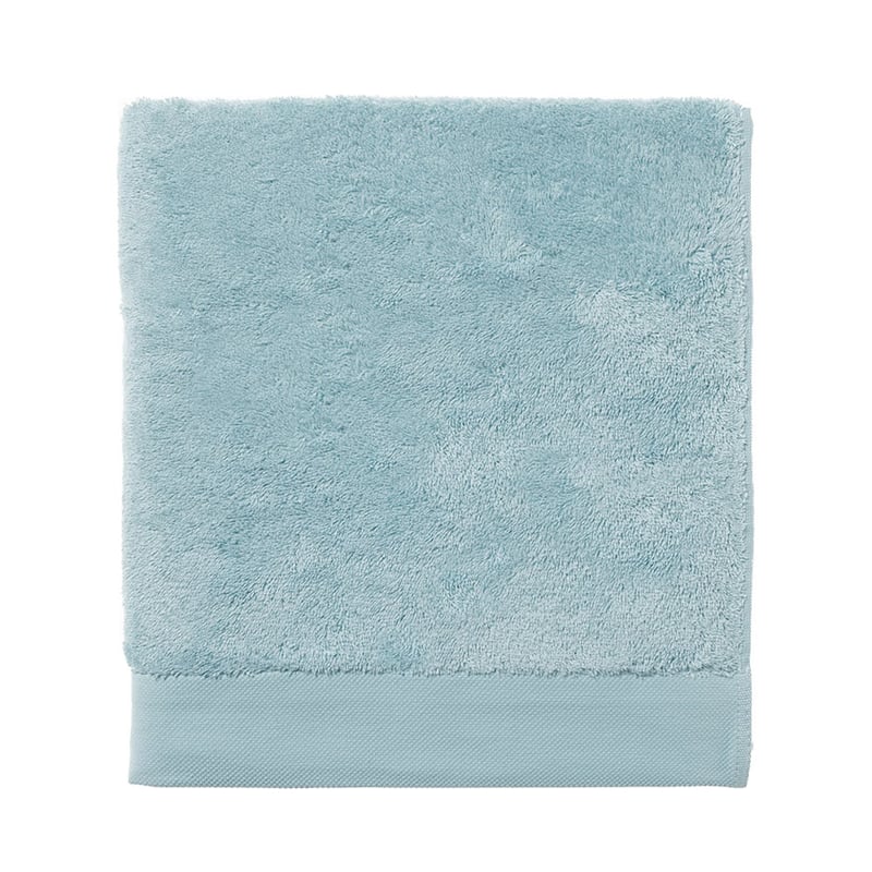 Oxford Cotton Bamboo Towel Sea Green