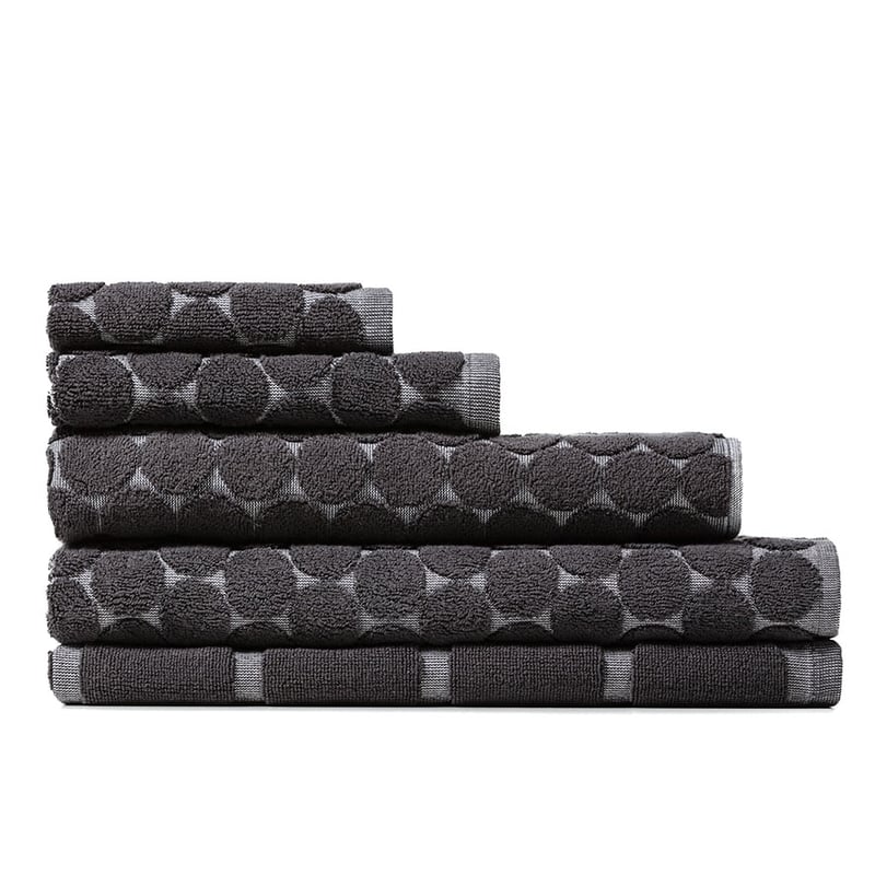 Saratoga Textured Towel Coal