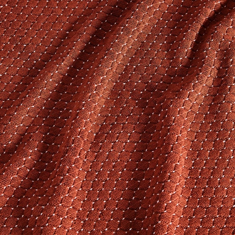 Navara Mahogany Textured Bamboo Cotton Towel Range