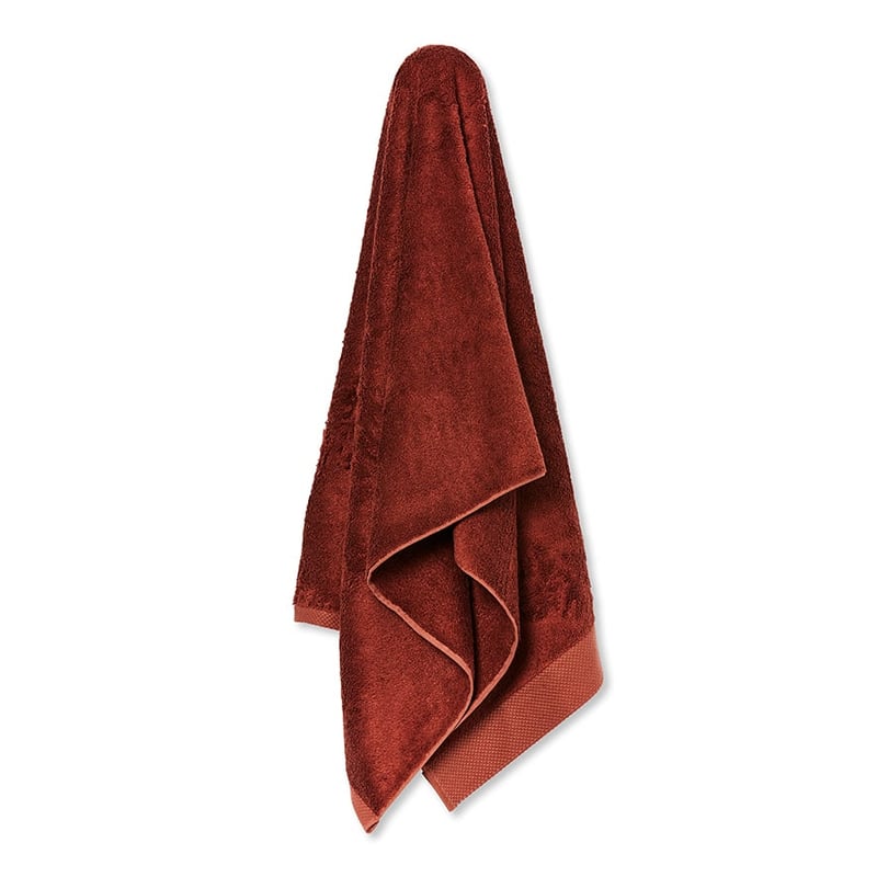 Navara Cinnamon Solid Bamboo Cotton Towel Range