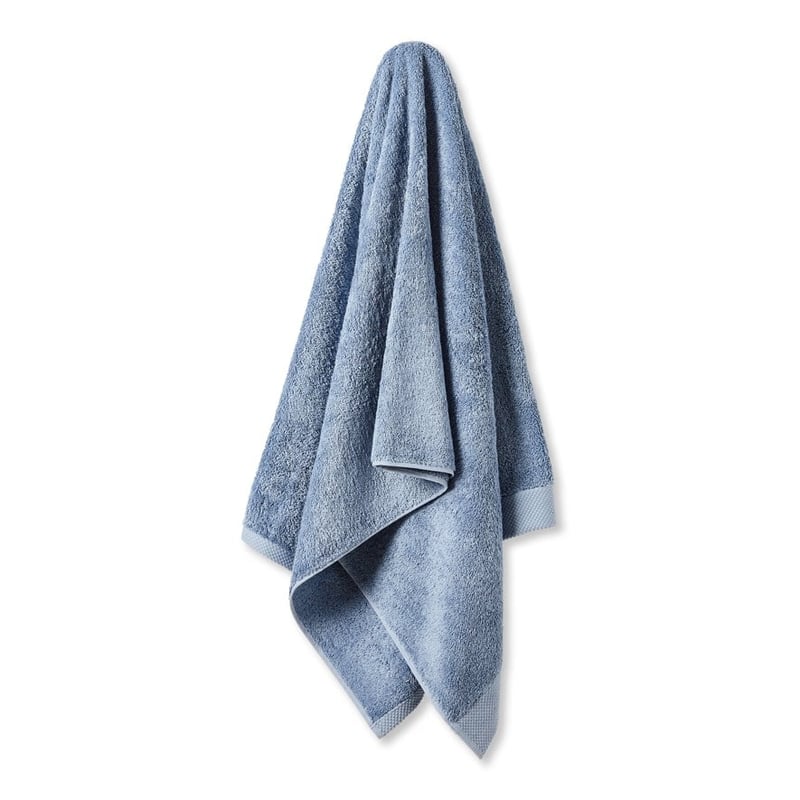 Navara Cornflower Blue Solid Bamboo Cotton Towel Range