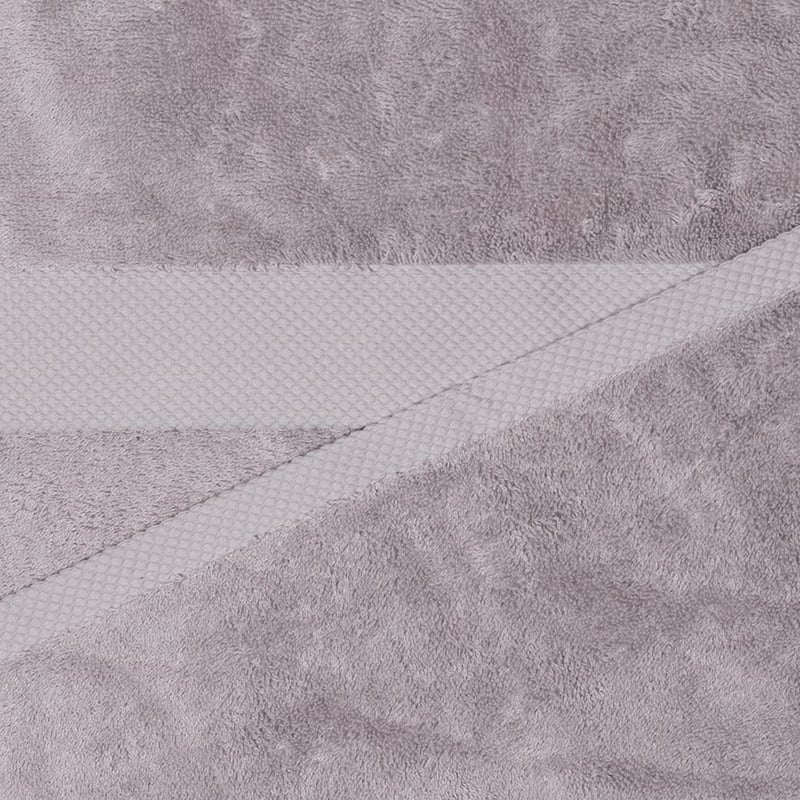 Navara Dove Grey Solid Bamboo Cotton Towel Range