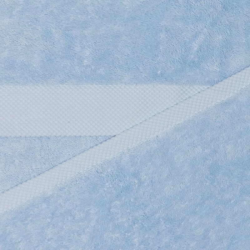 Navara Ice Blue Solid Bamboo Cotton Towel Range