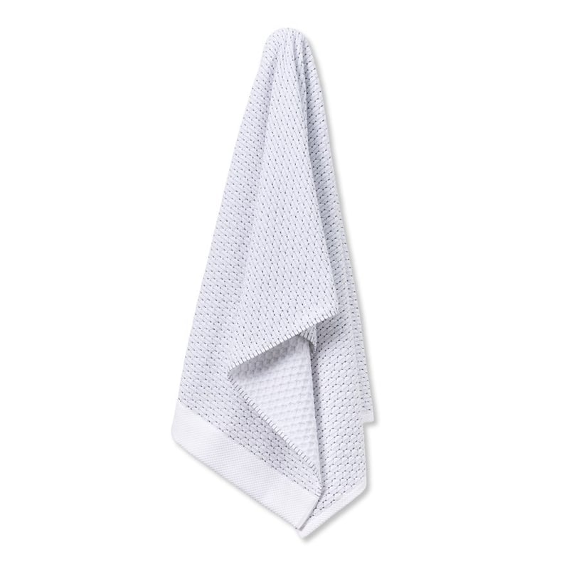Navara Snow Textured Bamboo Cotton Towel Range