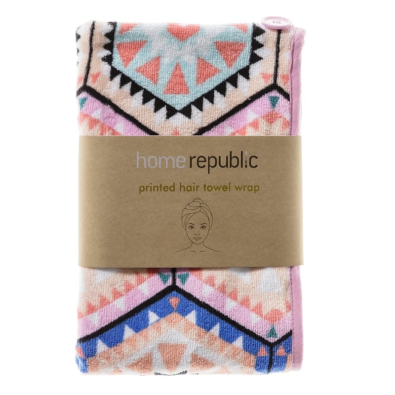 Printed Hair Towel Wrap Kaleidoscope 
