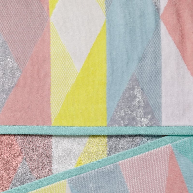 Ohio Velour Towels Pastel Crush