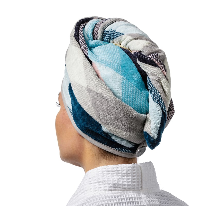 Ohio Hair Towel Wrap Gold Ritz