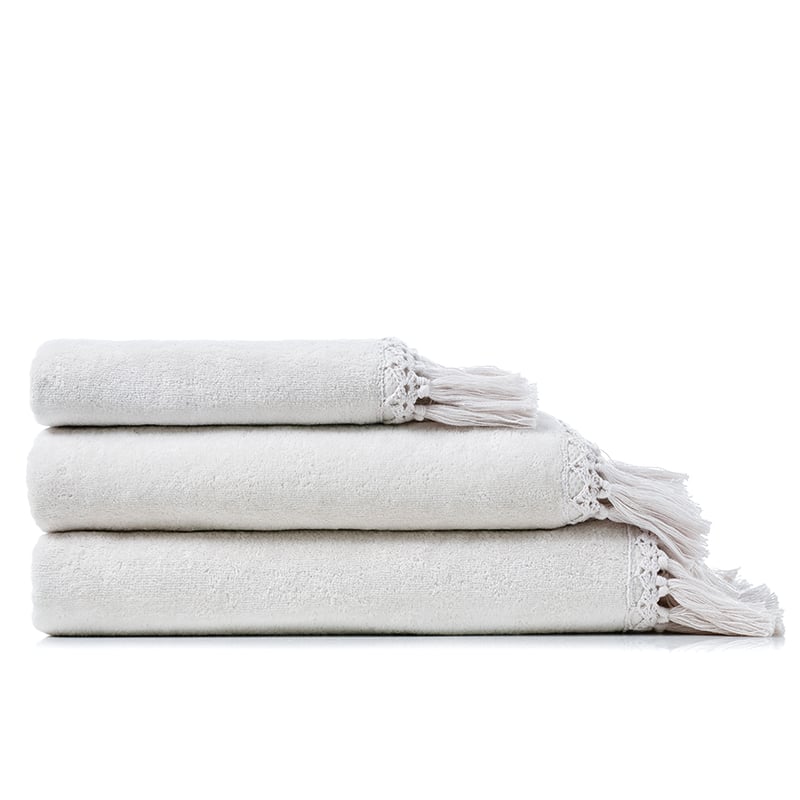 European Collection Luxe Velour Towels Stone