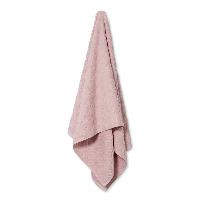 Kasbah Towels Textured Blush Pink