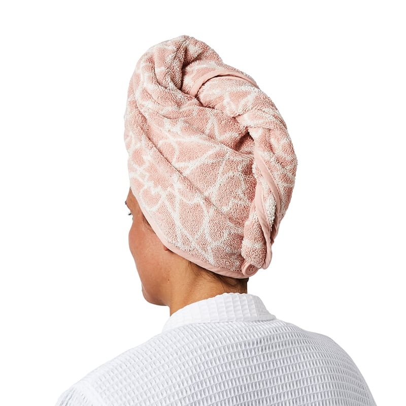 Gypsy Hair Towel Wrap Rose