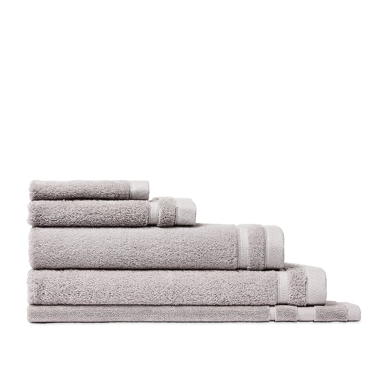 Certified Egyptian Cotton Dove Grey Towel Range
