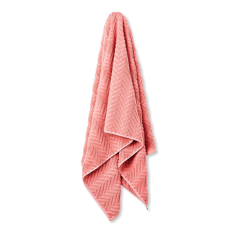 Mimosa Dusty Rose Marle Textured Towel Range