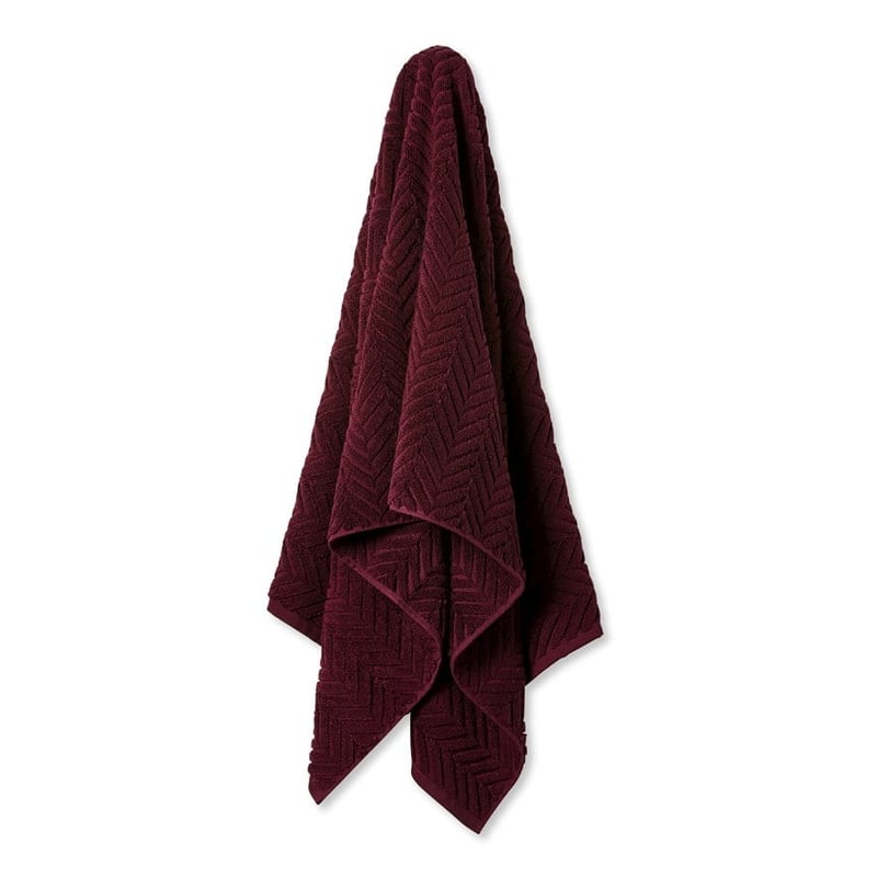 Mimosa Plum Textured Towel Range