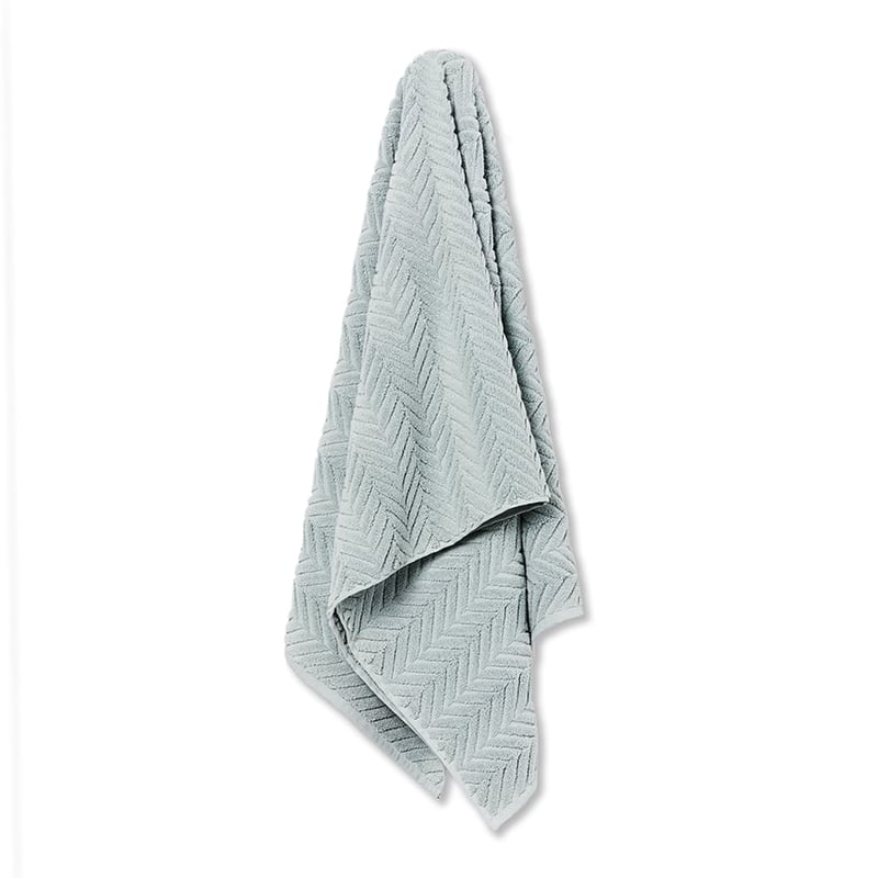 Mimosa Soft Sage Textured Towel Range