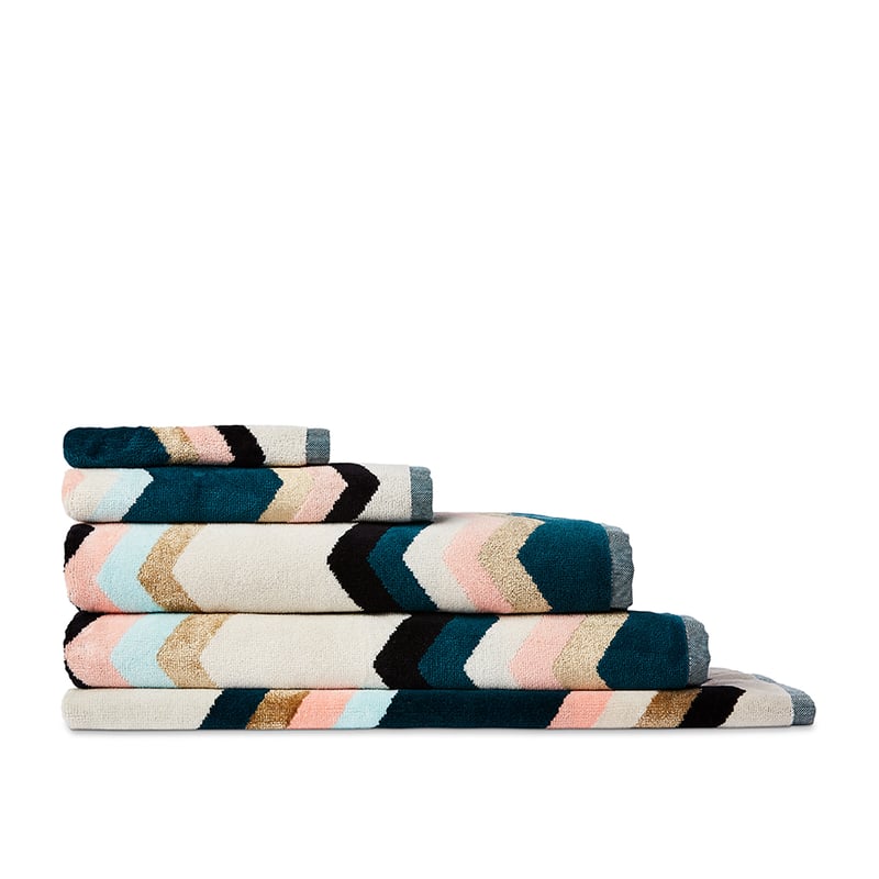 Chevie Gold Luxe Velour Towel Range