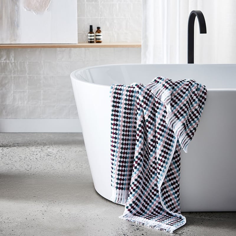 European Kadikoy Gemstone Turkish Cotton Towel Range