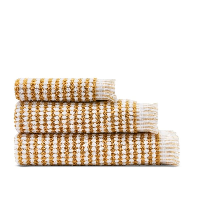 European Kadikoy Mustard Turkish Cotton Towel Range
