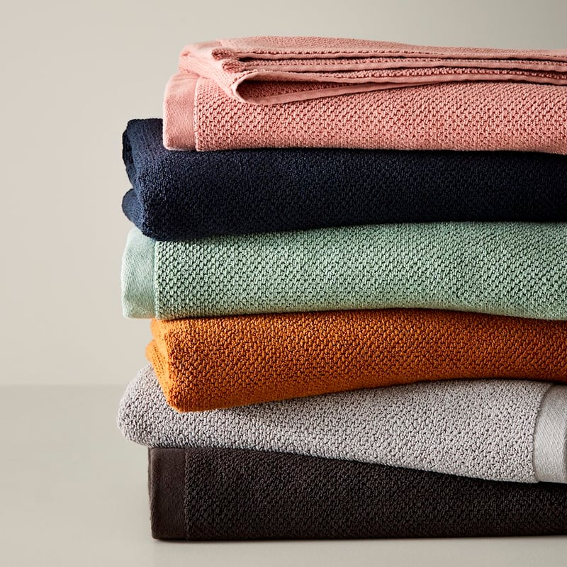 Savannah Navy Textured Towel Range