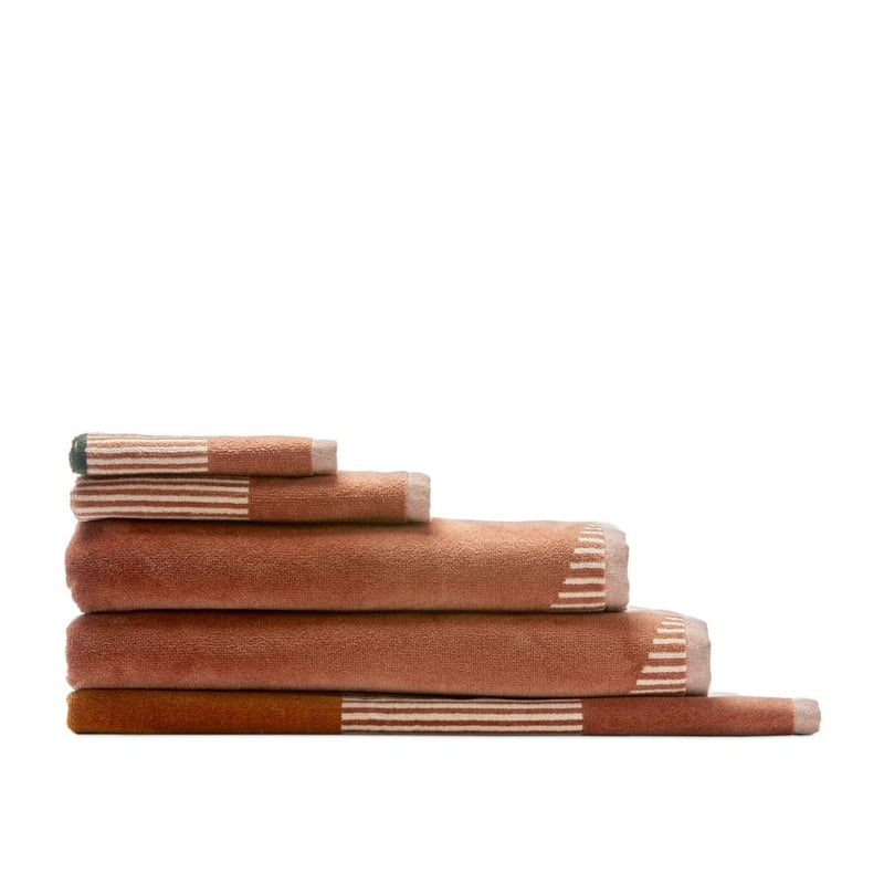 Monaco Autumn Sun Velour Towel Range