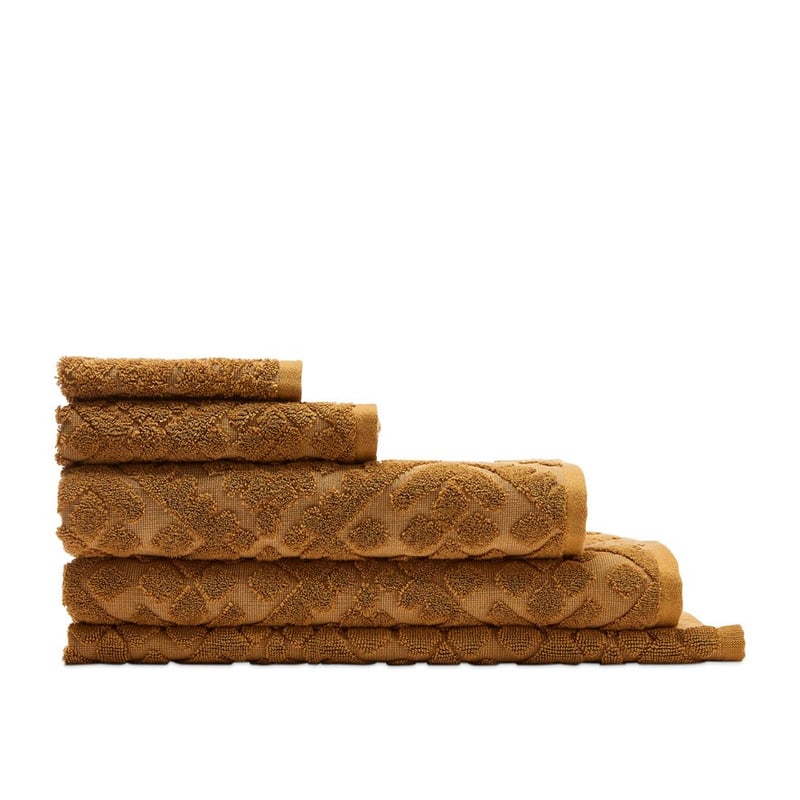 Florence Textured Ginger Towel Range  