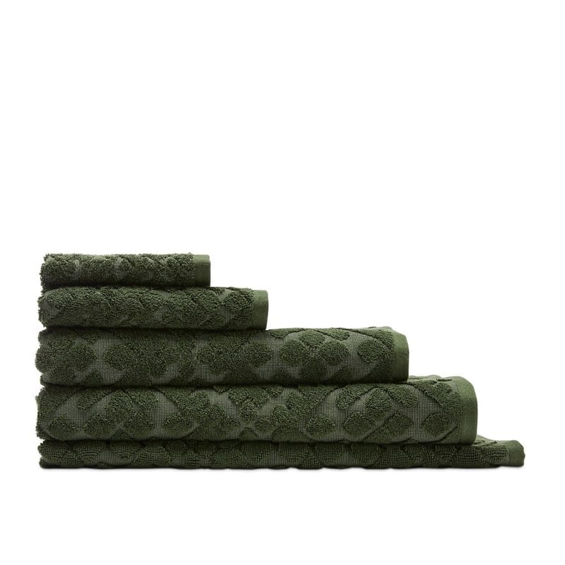 Florence Textured Olive Towel Range  