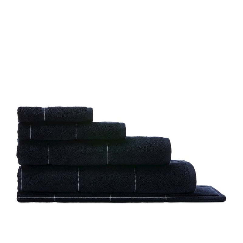 Chester Navy & White Towel Range
