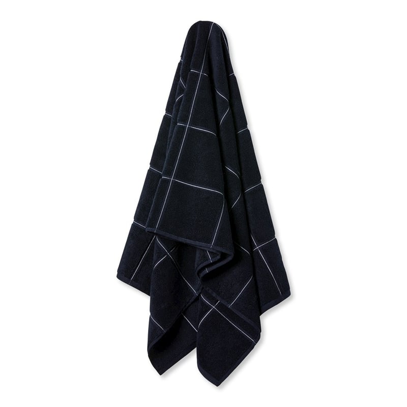 Chester Navy & White Towel Range